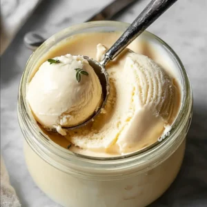 creamy vanilla high protein ice cream 1